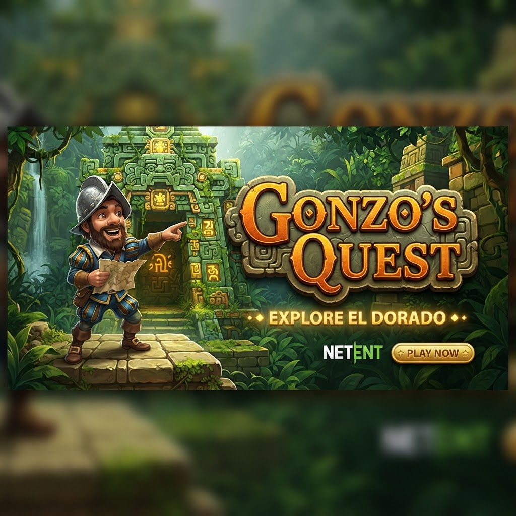 Gonzo's Quest slot logo